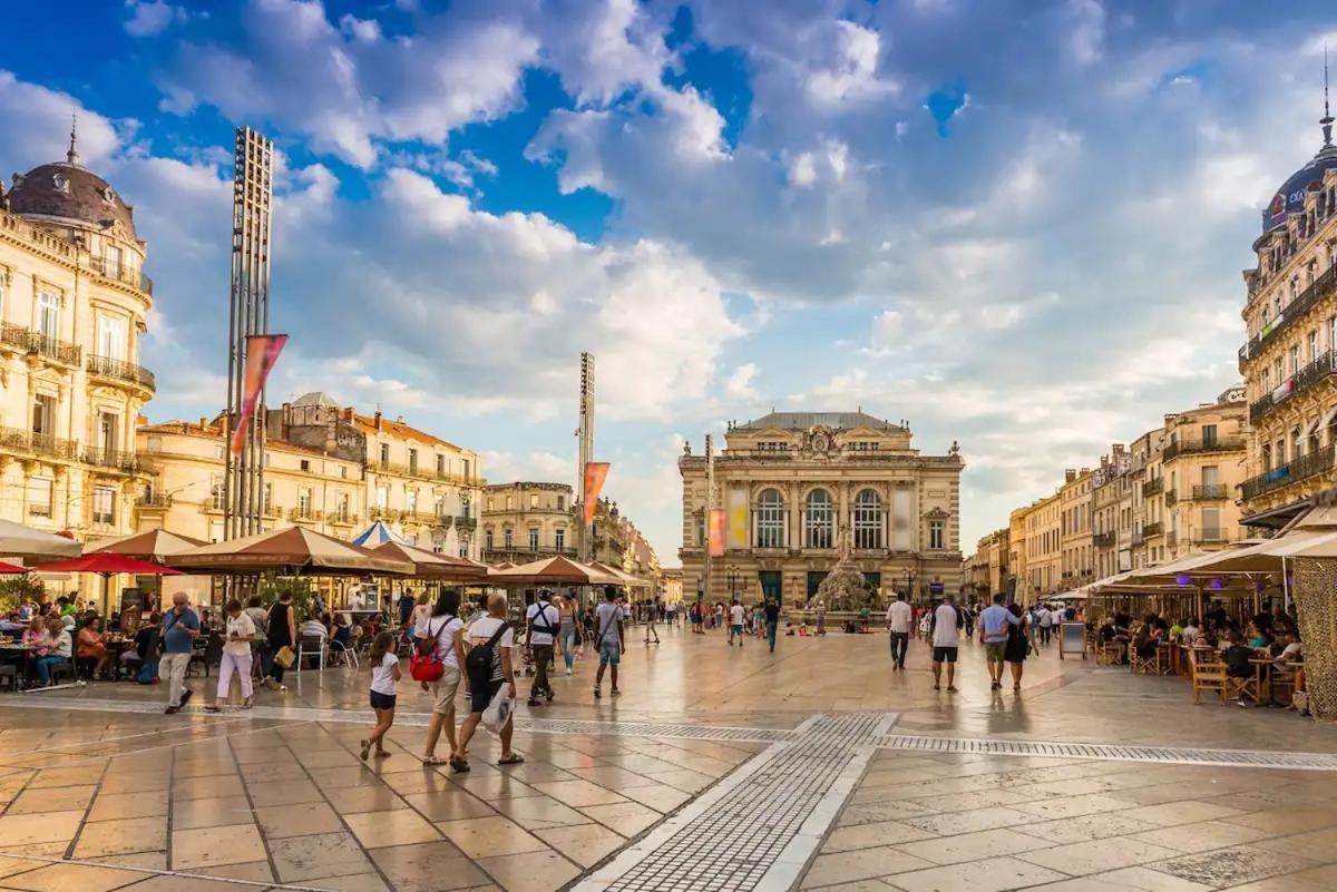 Appartamento Magnifique 2 pièces - Plein centre - Tram 1 min Montpellier Esterno foto